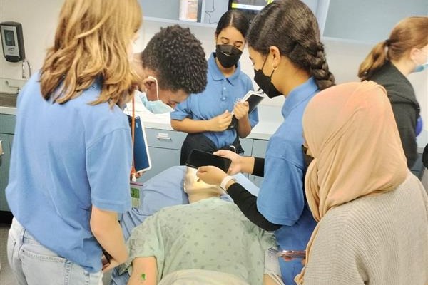 Darnell Cookman's Biomedical science program