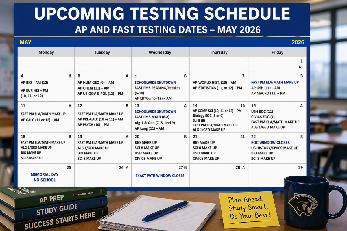 Testing Schedule Released for AP and FAST Exams